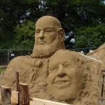 Sand Sculptures but of who?...